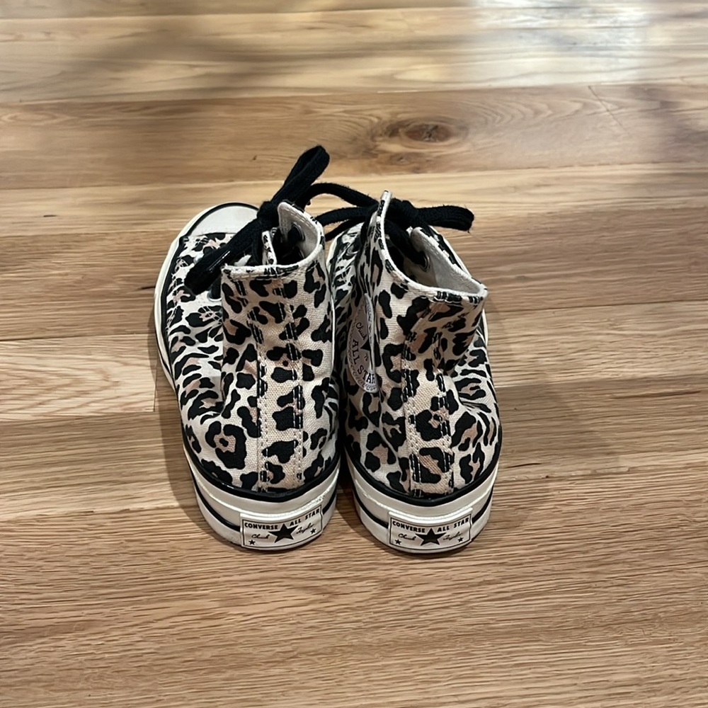 Cheetah Print Converse - Picture 3 of 4